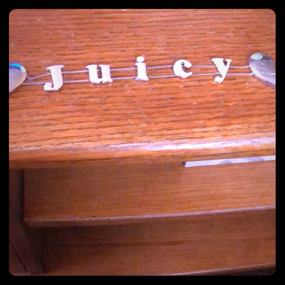 Silver and Pink Bracelet